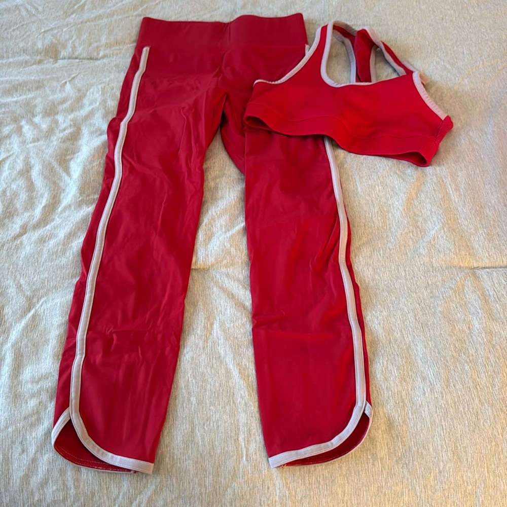 All Access Red and White Matching Active Set